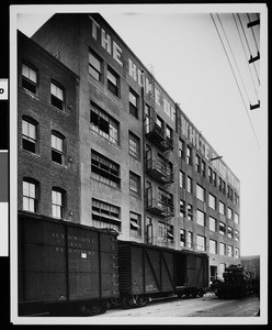 Exterior view of the Los Angeles Soap Company, ca. 1920