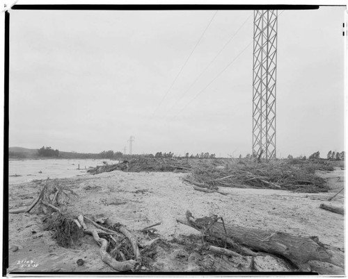 Miscellaneous Transmission : Santa Ana River flood damage to California Electric Power - Open Transmission Line Right of Way