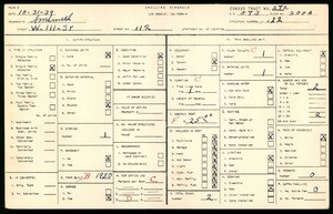 WPA household census for 112 WEST 111TH STREET, Los Angeles County