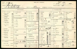 WPA household census for 159 East 80th Street, Los Angeles County