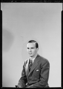 Portrait of Mr. Sammis, Southern California, 1934