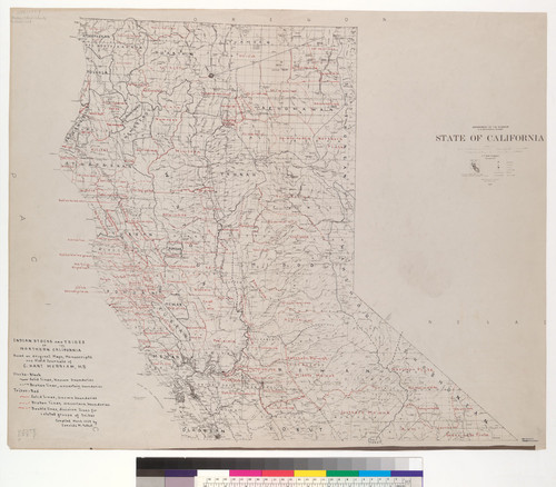 Indian stocks and tribes of northern California : based on original maps, manuscripts and field journals of C. Hart Merriam, M.D. / by Zenaida M. Talbot