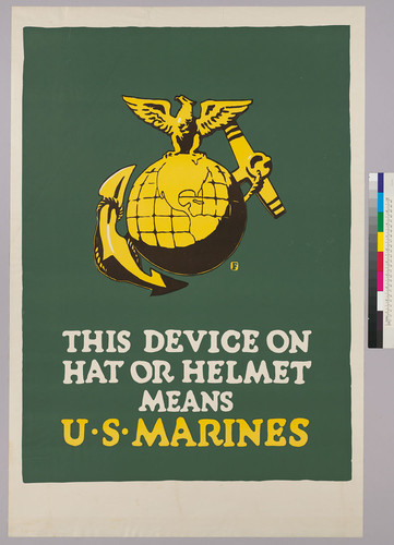 This device on hat or helmet means U.S. Marines