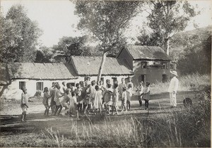 Boys home of the London missionary society in Isoavina, in Madagascar