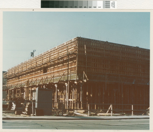 San Mateo Public Library Under Construction