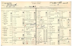 WPA household census for 741C EAST 120TH STREET, Los Angeles County