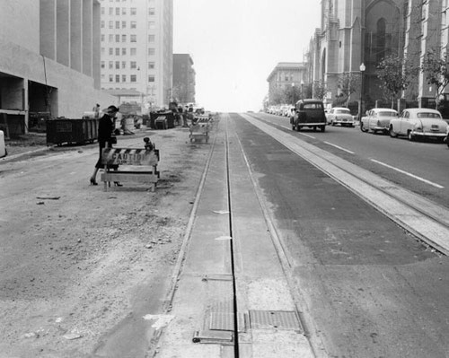 [California Street, view West at Taylor]
