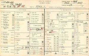 WPA household census for 1903 WEST 84TH PLACE, Los Angeles County