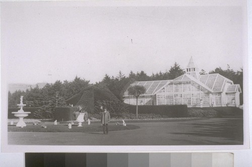 Conservatory. Sutro Gardens. 1890s