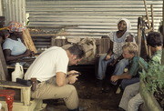 Peoples Temple Members Working in Agriculture Nursery, Jonestown, Guyana