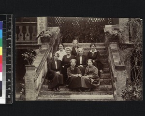 English Presbyterian women missionaries, Quanzhou, China, 1924