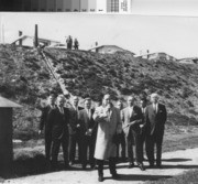 Group of Officials at Dedication of Pacific Heights Park, 1964