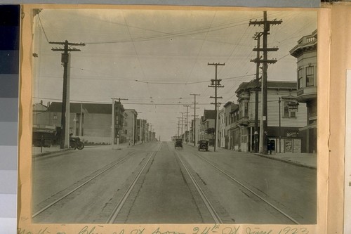 North on Church St. from 24th St. June 1923
