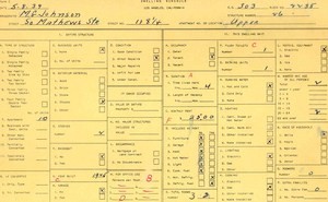 WPA household census for 118 S MATHEWS, Los Angeles