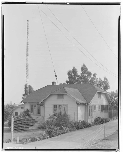 Marine Substation - Edison Cottage at Marine Substation - Radio Tower