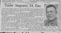 Dodie Stagnaro, 54, dies