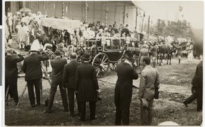 Imperial carriage at the coronation ceremony, Addis Abeba, Ethiopia, 1930