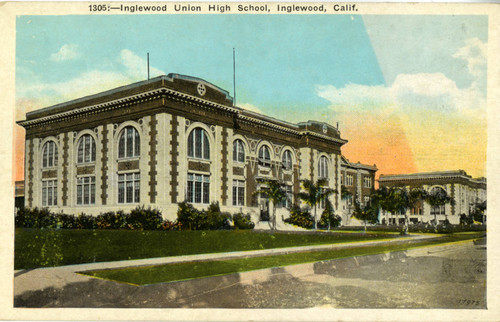 1305:--Inglewood Union High School, Inglewood, Calif