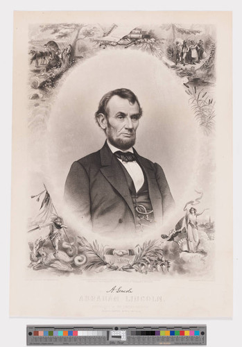 A. Lincoln. Abraham Lincoln. President of the United States. Assassinated April 14th 1865