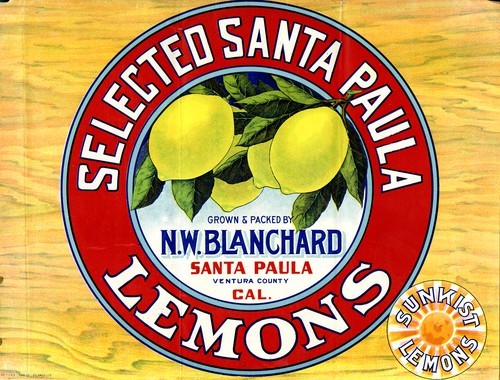 Selected Santa Paula Lemons