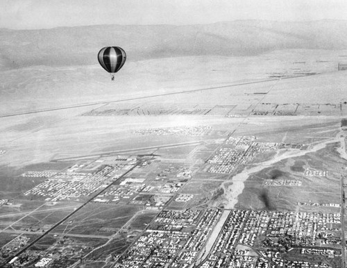 Ballooning over Palm Springs