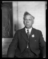Deputy Sheriff Joseph S. Sepulveda, circa 1920-1933