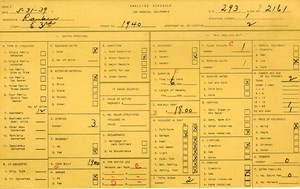 WPA household census for 1940 E 3RD, Los Angeles