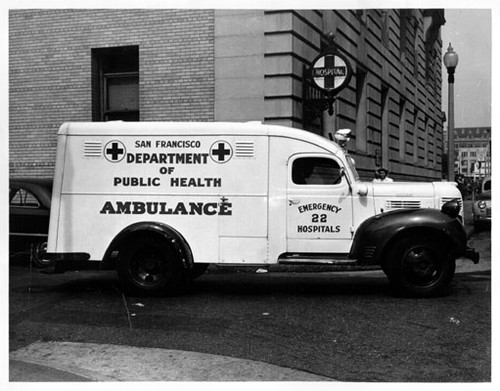 [Department of Public Health ambulance]