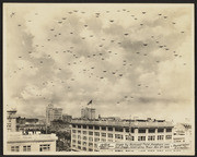 Flight by Rockwell Field Aviators over San Diego, celebrating Peace- Nov.27.1918