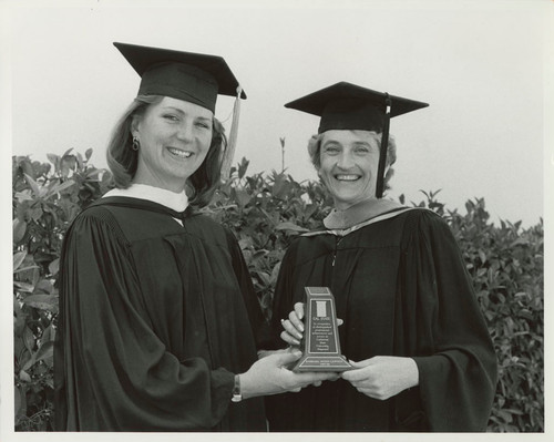 Photograph of Barbara Lawson '64, recipient of the Alumnus of the Year Award