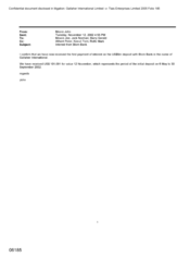 [Email from Moore John to Jon Moxon, Norman Jack, Gerald Barry in regards to the Interest from Blom Bank]