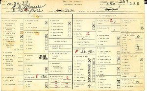 WPA household census for 302 E 42ND, Los Angeles