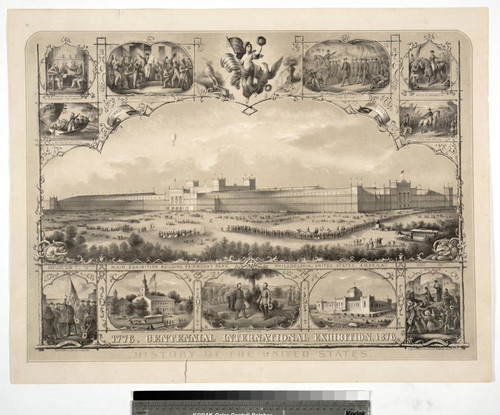 1776. Centennial International Exhibition, 1876. History of the United States