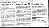 Farms vs. homes in Watsonville