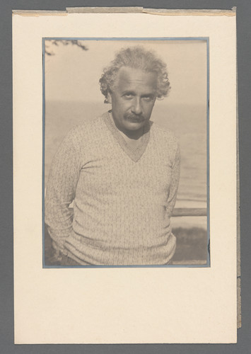 [Portrait of Albert Einstein.]