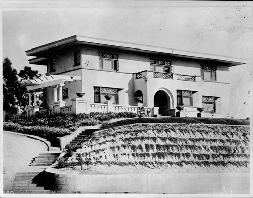 Architect Parkin's Residence on Hill Street, Los Angeles