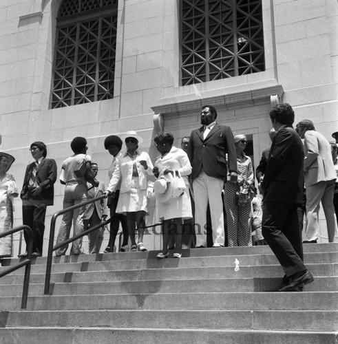 Inauguration of Tom Bradley, Los Angeles, 1973