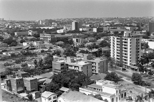 Panoramic city view, Barranquilla, Colombia, 1977