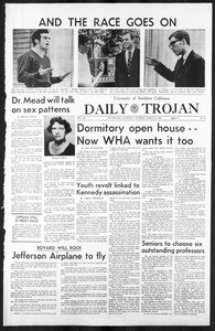 Daily Trojan, Vol. 59, No. 100, March 28, 1968