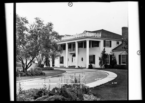 Residence of Bing Crosby, North Hollywood, Cal