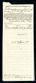 Receipt from the Southern California Railway Company, 1892-01-25