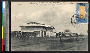 Lome railway station, Lome, Togo, ca. 1920-1940