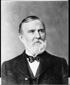Portrait of P.M. Green, a pioneer of Pasadena, ca.1880-1900