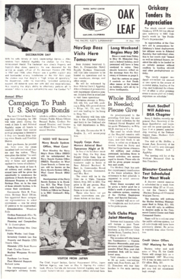 Oak Leaf newsletter 1969-05-19