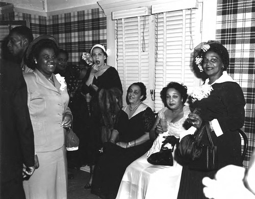 Mrs. Glena Dent Party, Los Angeles, 1950