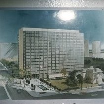 Rendering for the new California State Retirement Building