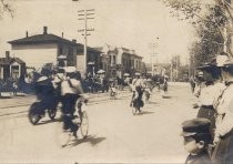 Floral Parade, bicycles, 1904
