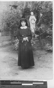One of the postulants at Fushun, China, 1939