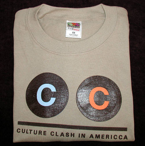 Promotional T-Shirt for CC: Culture Clash in AmeriCCa