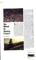 So, What Is Santa Cruz?